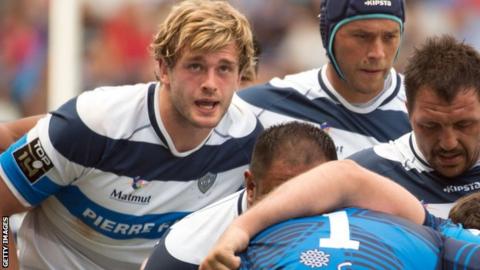 Richie Gray played his last match for Castres on Sunday
