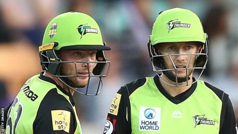 Jos Buttler (left) and Joe Root