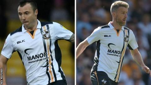 Port Vale signed Antony Kay (left) and Michael Tonge in the summer of 2017