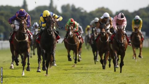 Litigant wins the Ebor Handicap