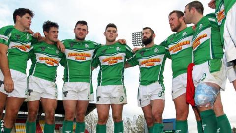 The Ireland Rugby League team were in action against Serbia in Belgrade