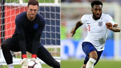 Alex McCarthy and Danny Rose