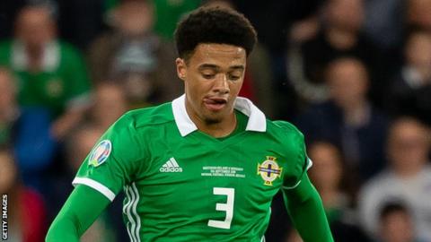 Jamal Lewis has won 11 caps for Northern Ireland