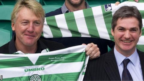 Frank McAvennie and Joe Miller