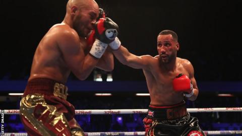 James DeGale (right) and Caleb Truax