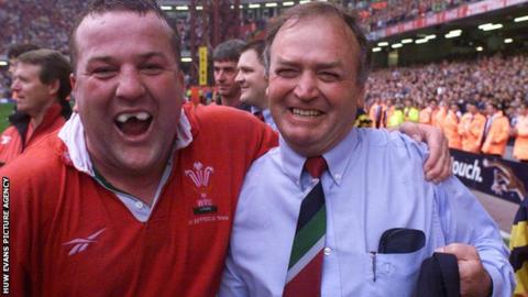 Garin Jenkins and Graham Henry