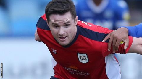 Crewe defender Eddie Nolan