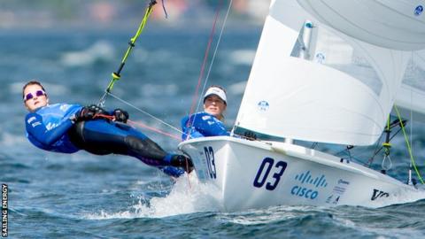 Hannah Mills and Eilidh McIntyre