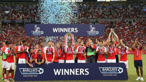 Africa May Host Premier League Trophy Bbc Sport