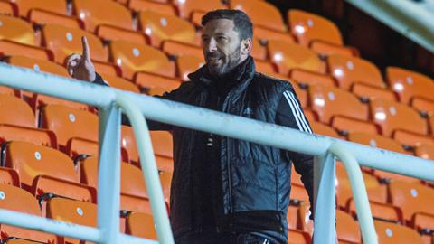 Derek McInnes is sent to the stand