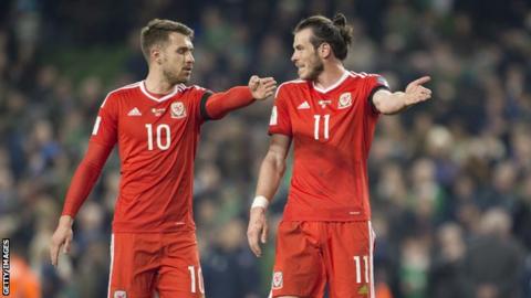 Aaron Ramsey and Gareth Bale