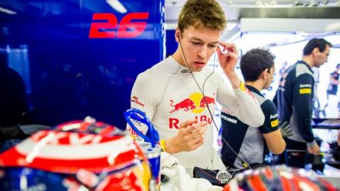 Former Red Bull F1 driver Daniil Kvyat