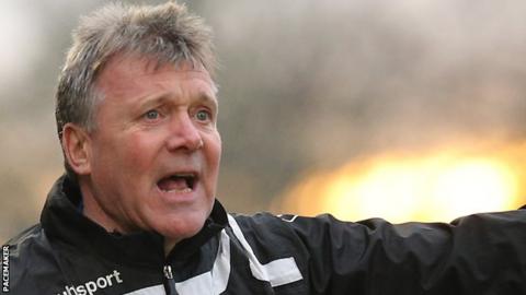 Kieran Harding has taken over as manager of Carrick Rangers