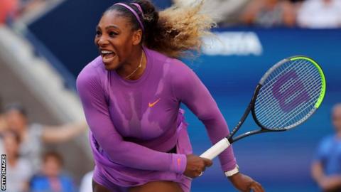 US Open 2019: Serena Williams storms into the fourth round - BBC Sport