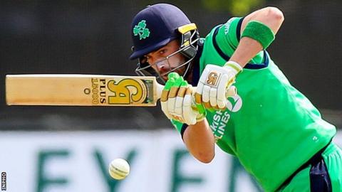 Andrew Balbirnie hit 71 in for Ireland against the Windies in Sunday's one-day contest in Grenada but they visitors still suffered a heavy defeat