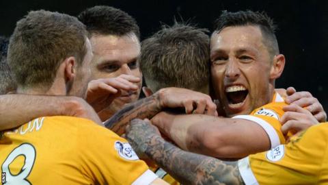 Motherwell striker Scott McDonald
