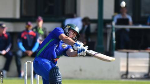 Stuart Thompson top scored for North-West Warriors with 36 runs