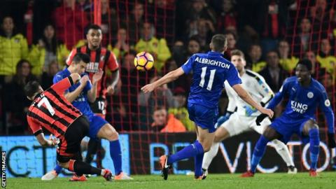 Bournemouth 1-0 Leicester City - BBC Sport