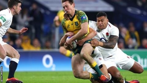 England's Nathan Hughes