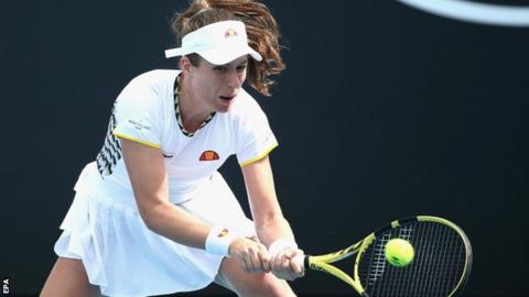Australian Open: Johanna Konta loses to Ons Jabeur in first round – The ...