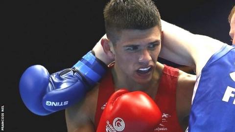 Welsh boxer Joe Cordina