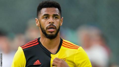 Watford striker Andre Gray