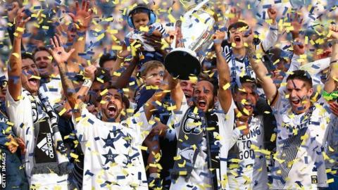 LA Galaxy won the 2014 MLS Cup