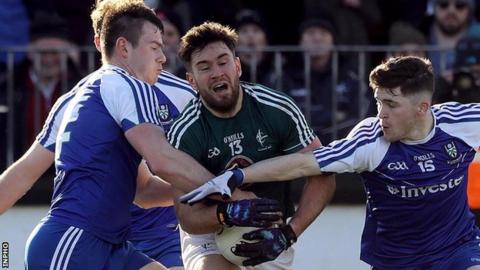 Monaghan and Kildare meet as part of a Croke Park double-header on Sunday