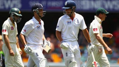 Jonathan Trott and Alastair Cook