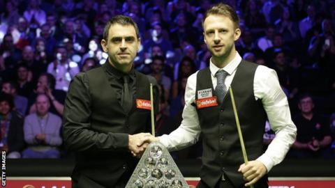 Judd Trump and Ronnie O'Sullivan