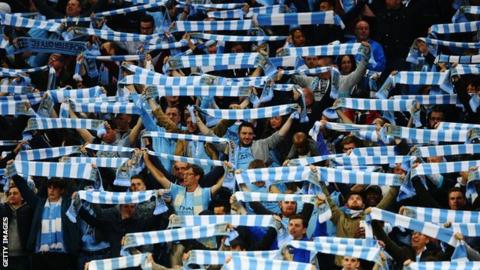 Manchester City fans