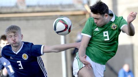 Callum Ferris (right) in action against Scotland last month