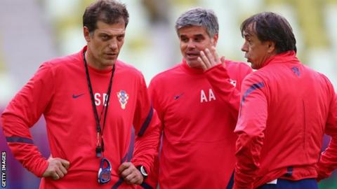 Slaven Bilic (left) and Nikola Jurcevic (right)
