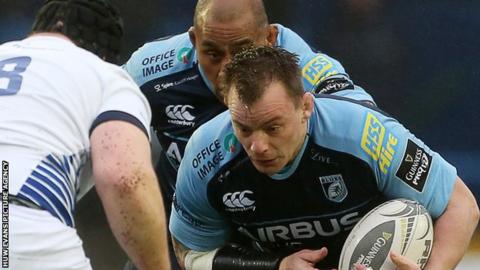 Matthew Rees (right)