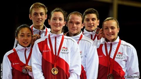Team England table tennis