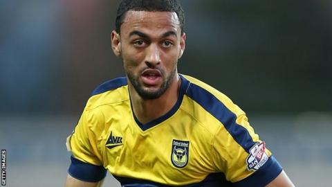 Oxford United midfielder Kemar Roofe