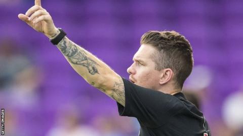 Orlando Pride manager Marc Skinner