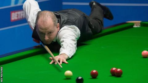 Graeme Dott, the world champion in 2006, suffered a first round exit at the Crucible