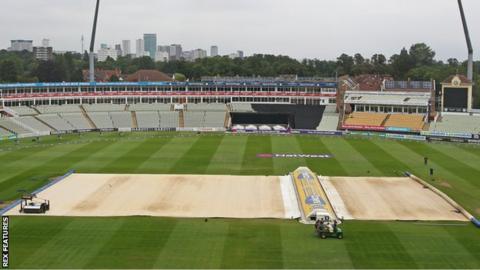 Edgbaston Rain