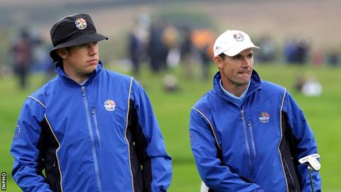 Lee Westwood and Padraig Harrington
