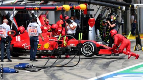 Ferrari's Charles Leclerc