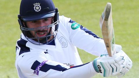 Hampshire captain James Vince