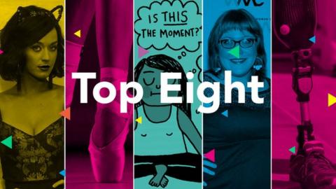Top Eight: Katy Perry, ballet shoes, cartoon, Lindy West, prosthetic leg