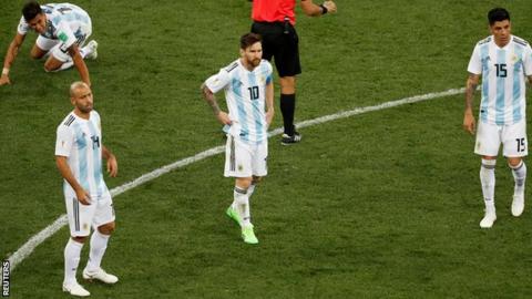 Argentina's Javier Mascherano
