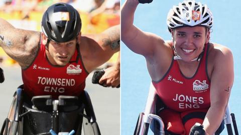 Joe Townsend and Jade Jones