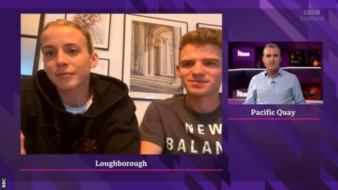 Lynsey Sharp, Andrew Butchart and Paul Barnes