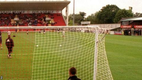 Woking's Kingfield ground