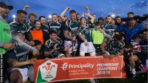 Merthyr are triple Welsh Premiership winners