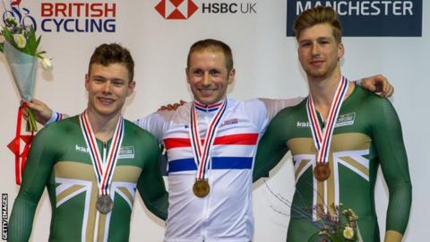 Jack Carlin, Jason Kenny and Joseph Truman