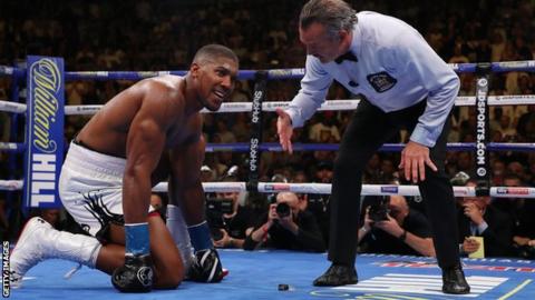 Anthony Joshua Sensationally Beaten By Andy Ruiz Jr At Madison